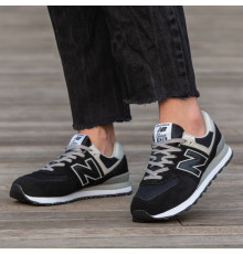 Кросівки літні New Balance сітка чорні