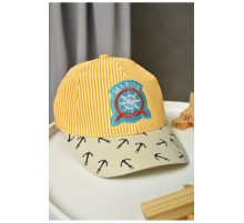 Кепка дитяча для хлопчика жовтого кольору 155848L