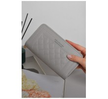 Кошелек женский из экокожи серого цвета 172980L