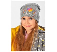 Шапка детская серая 137720L