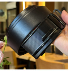 Чоловічий шкіряний ремінь із пряжкою автомат 4978