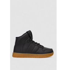 Кроссовки мужские зимние на флисе, цвет черно-бежевый, 248RH1050-7