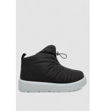 Дутики жіночі зимові на хутрі, колір чорно-сірий, 248RFM400-5