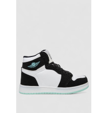 Кросівки жіночі зимові на хутрі, колір біло-чорний, 248RHB470-5