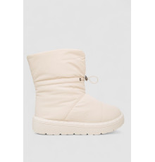 Дутики женские зимние на меху, цвет бежевый, 248RFM200