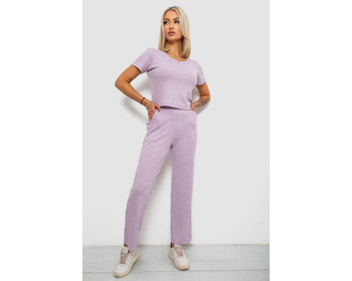 Костюм женский домашний, цвет сиреневый, 257R60