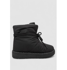 Дутики жіночі зимові на хутрі, колір чорно-сірий, 248RFM600