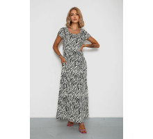 Платье жатка, цвет молочный, 102R5262