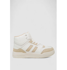 Кросівки жіночі зимові на хутрі, колір біло-бежевий, 248RAD500