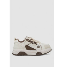 Кроссовки мужские демисезонные, цвет бежево-коричневый, 243RHK89