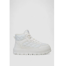 Кросівки жіночі зимові на хутрі, колір білий, 248RCX633