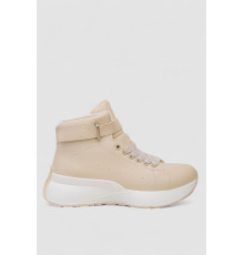 Ботинки женские зимние на меху, цвет бежевый, 248RXM26
