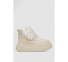 Дутики женские зимние на меху, цвет бежевый, 248RLM10