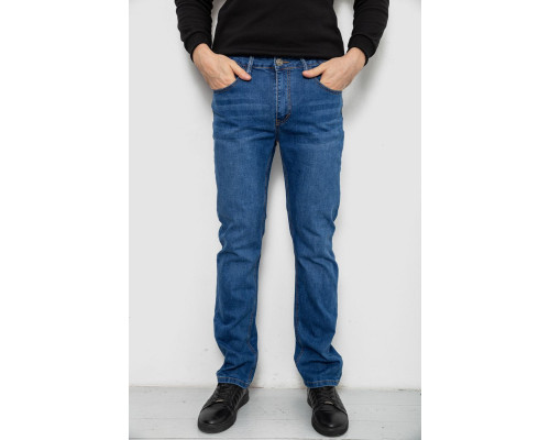 Джинсы мужские, цвет синий, 244R01-2