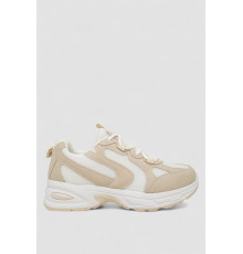 Кросівки жіночі, колір біло-бежевий, 248RN90-20