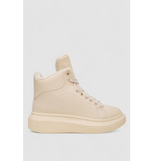 Кроссовки женские зимние на меху, цвет бежевый, 248RA2254