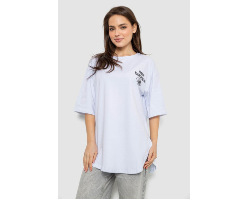 Футболка жіноча з принтом, колір білий, 244R2030