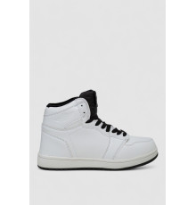 Кросівки чоловічі зимові на хутрі, колір біло-чорний, 248RH1010-24