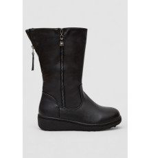 Сапоги женские зимние на меху, цвет черный, 243RY203 Сапоги женские зимние на меху, цвет черный, 243RY203