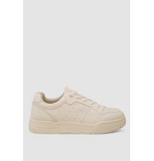 Кеди жіночі однотонні, колір бежевий, 248RAD130