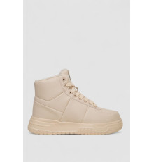 Кросівки жіночі зимові на хутрі, колір бежевий, 248RCX701