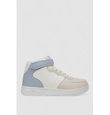 Кросівки жіночі зимові на хутрі, колір біло-бежевий, 248RH1040