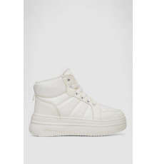 Кросівки жіночі зимові на хутрі, колір білий, 248RAM013 Кросівки жіночі зимові на хутрі, колір білий, 248RAM013