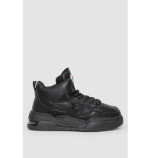 Кроссовки женские на меху, цвет черный, 243R106-1