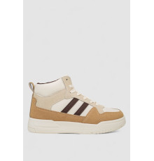 Кроссовки женские зимние на меху, цвет бежевый, 248RAD400-15