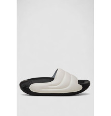 Шлепанцы, цвет черно-белый, 248RNT02