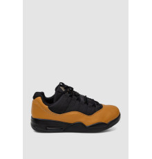 Кеды мужские экокожа, цвет коричнево-черный, 248RST116