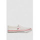 Кеды текстиль, цвет белый, 248RLX02