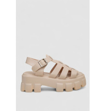 Босоніжки жіночі, колір бежевий, 243R9206