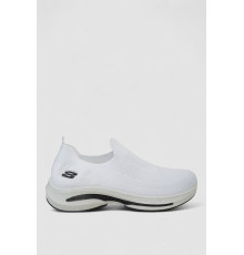 Слипоны мужские текстиль, цвет белый, 243R777-A1027