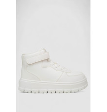 Кросівки жіночі зимові на хутрі, колір білий, 248RCX681