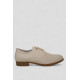 Туфли мужские с перфорацией, цвет бежевый, 2RC1313
