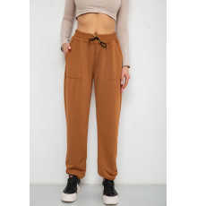 Спортивные штаны женские, цвет коричневый, 238R115