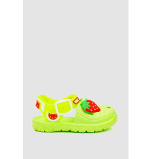 Сандалии детские для девочек, цвет салатовый, 243R51-8 Сандалии детские для девочек, цвет салатовый, 243R51-8