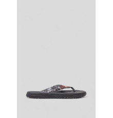 Вьетнамки женские, цвет черно-красный, 243R506-3B