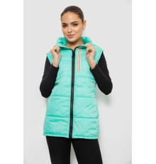 Жилет жіночий демісезонний, колір м'ятний, 257R95