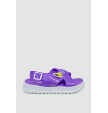 Детсике босоножки для девочек, цвет фиолетовый, 243R8434-2