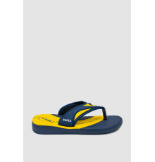 В'єтнамки дитячі, колір ультрамарин-жовтий, 243R9015B-17