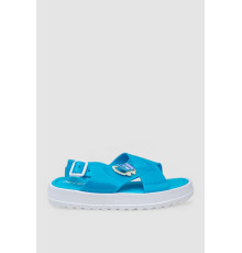 Детсике босоножки для девочек, цвет бирюзовый, 243R8434-2