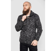 Свитер мужской, цвет черно-серый, 214R10303