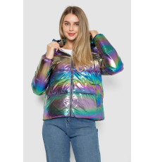 Куртка женская демисезонная плащевка, цвет сиреневый, 243R2022-4