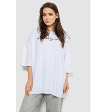 Футболка жіноча з принтом, колір білий, 244R3014
