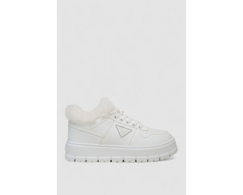 Кросівки жіночі зимові на хутрі, колір білий, 248RCX622