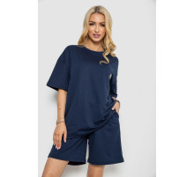 Костюм женский повседневный, цвет темно-синий, 241R5004