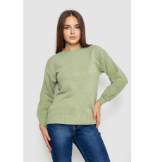 Свитер женский, цвет фисташковый, 244R2026-8