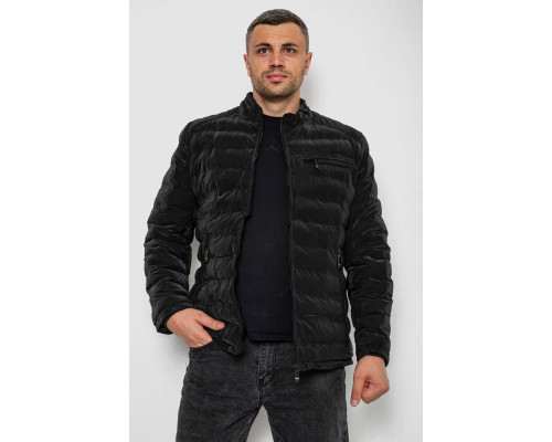 Куртка мужская демисезонная, цвет черный, 214R822К